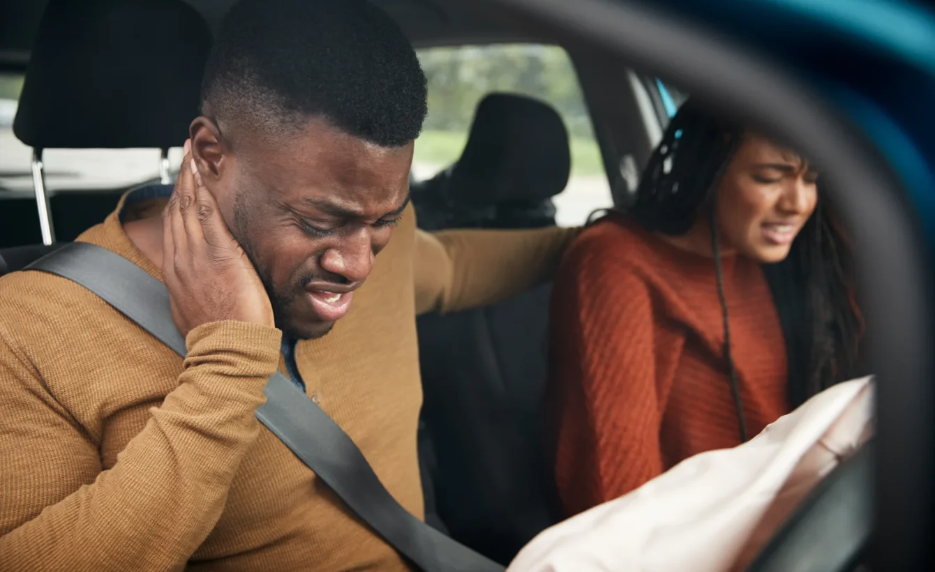 New Orleans Louisiana car accident attorney on busy I-10 highway